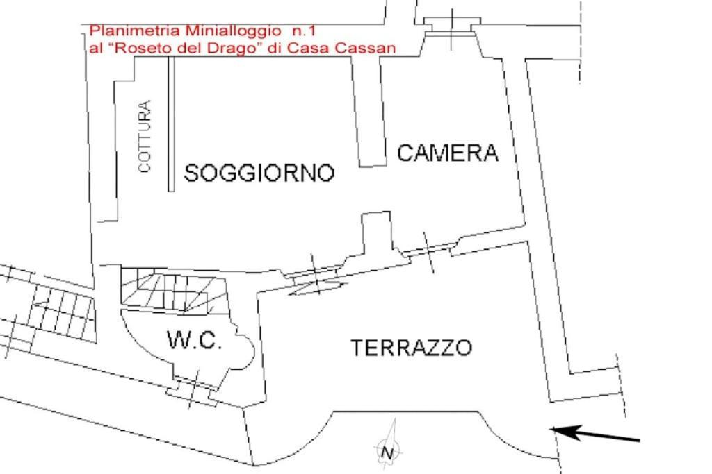 Вілла Il Drago Al Roseto Del Drago San Bernardo  Екстер'єр фото